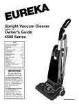 Eureka 4500 Series Specifications