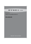 Dynex DX-LCD26-09 Specifications