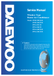 Daewoo DWB-180C Service manual