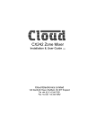 Cloud CX242 User guide