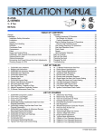 York BP 036 Specifications