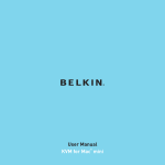 Belkin KVM for Mac mini User manual