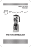 Mastercnef MCCV7P Owner`s manual