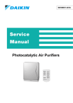 Daikin MC401VE Service manual