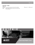 Quickie Pulse Owner`s manual
