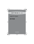 Dynex DX-PCIGB User guide