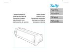 Epson T2340/24 Operator`s manual