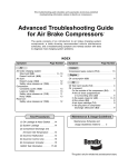 BENDIX AD-9 AIR DRYER Troubleshooting guide