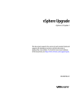 VMware VCENTER SERVER 4.0 - UPGRADE GUIDE UPDATE 1 Specifications