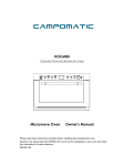 Campomatic KOC60BI Owner`s manual