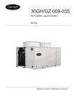 Carrier 30 GA Technical data