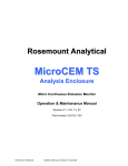 Emerson MicroCEM Specifications