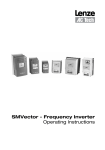 AC Tech Lenze SV01B Operating instructions