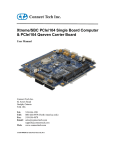 Connect Tech Xtreme/SBC PCIe/104 Single Board Computer & PCIe/104 Qseven Carrier Board User manual