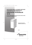 User manual for Greenstar Danesmoor 18/25
