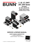 Bunn T3 Service manual