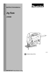 Makita JV0600 Instruction manual