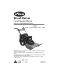Ariens Pro-24 Brush Cutter Specifications