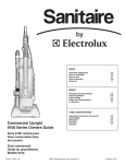 Commercial Upright 9100 Series Owners Guide