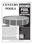 ROUND Pools CENTURY Specifications