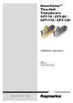 Raymarine Transducers Specifications