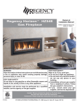 Regency Fireplace Products HZI390E Installation manual