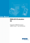 Advantech RSB-4210 Evaluation Kit User manual
