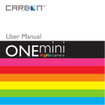Carbon One mini User manual