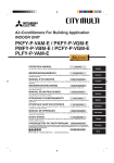 Mitsubishi Electric PMFY-P.VBM-E Specifications