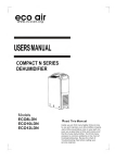 Eco Air ECO8LDN Technical data