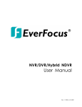 EverFocus NVR User manual