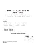 aqua-pure MCA SERIES Operating instructions