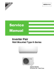 Daikin FTXS20K2V1B Service manual