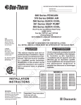 Dometic 57912.622 Specifications