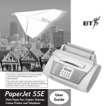 BT PaperJet 55E User guide