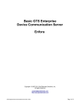 Enfora Mini-MT GSM2228 Programming instructions