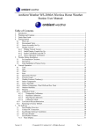 Ambient Weather WS -1173A User manual