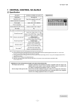Mitsubishi SC-SL2NA-E Specifications