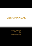 ACI Farfisa Single Channel DVR User manual