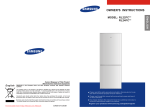 Samsung RL-24 FCSW User Guide Manual PDF - Fridge
