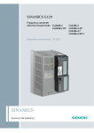 Siemens SINAMICS G120 Operating instructions