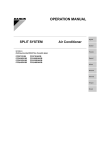 Daikin FCQ140DAV3B Instruction manual