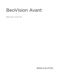 BEOVISION AVANT Setup guide