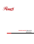 Rosewill RNX-G1W User manual