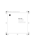 Apple Mac Mini User's guide User`s guide