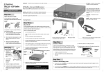 Radio Shack TRC521 CB Owner`s manual