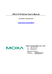 Moxa Technologies NPort 5100 Series User`s manual