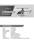 Ares Chronos FP 110 Instruction manual