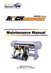 MUTOH Rockhopper II Series Specifications