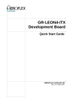 Aeroflex GR-LEON4-ITX User guide